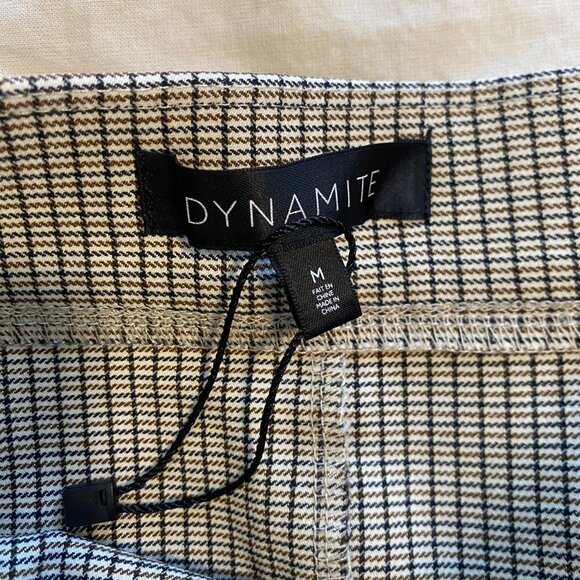 Dynamite Work Office Wear Wrap Front Pencil Knee Length Skirt Size Medium - Picture 6 of 7